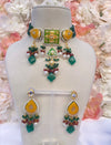 Saroj Green Kundan Choker Set