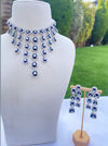 Reet Blue American Diamond Set