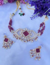 Ruby Kundan Set