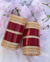 Manju Red Bridal Choora