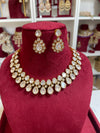 Rupali Moissanite Kundan Necklace Set