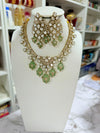 Moissanite necklace set