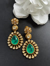 Raman premium quality green earring