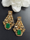 Kajal premium quality green earring