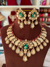 Kundan necklace set