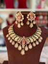 Kundan necklace set